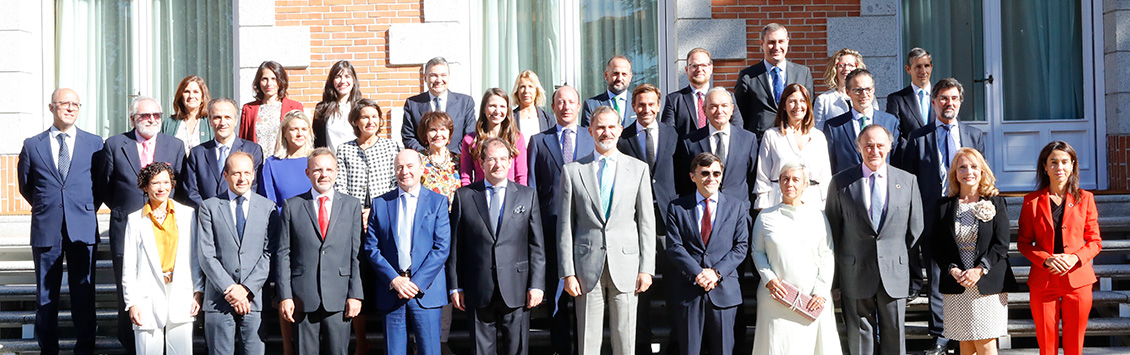 OCA Global present at an audience with King Felipe VI