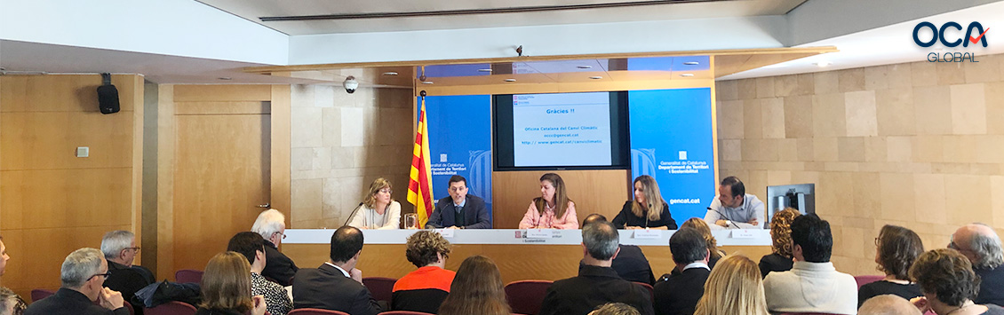  Conference on COP25 organized by the Generalitat de Catalunya and the FEC