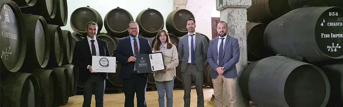 Certificación de calidad para la Bodega con DO Jerez 